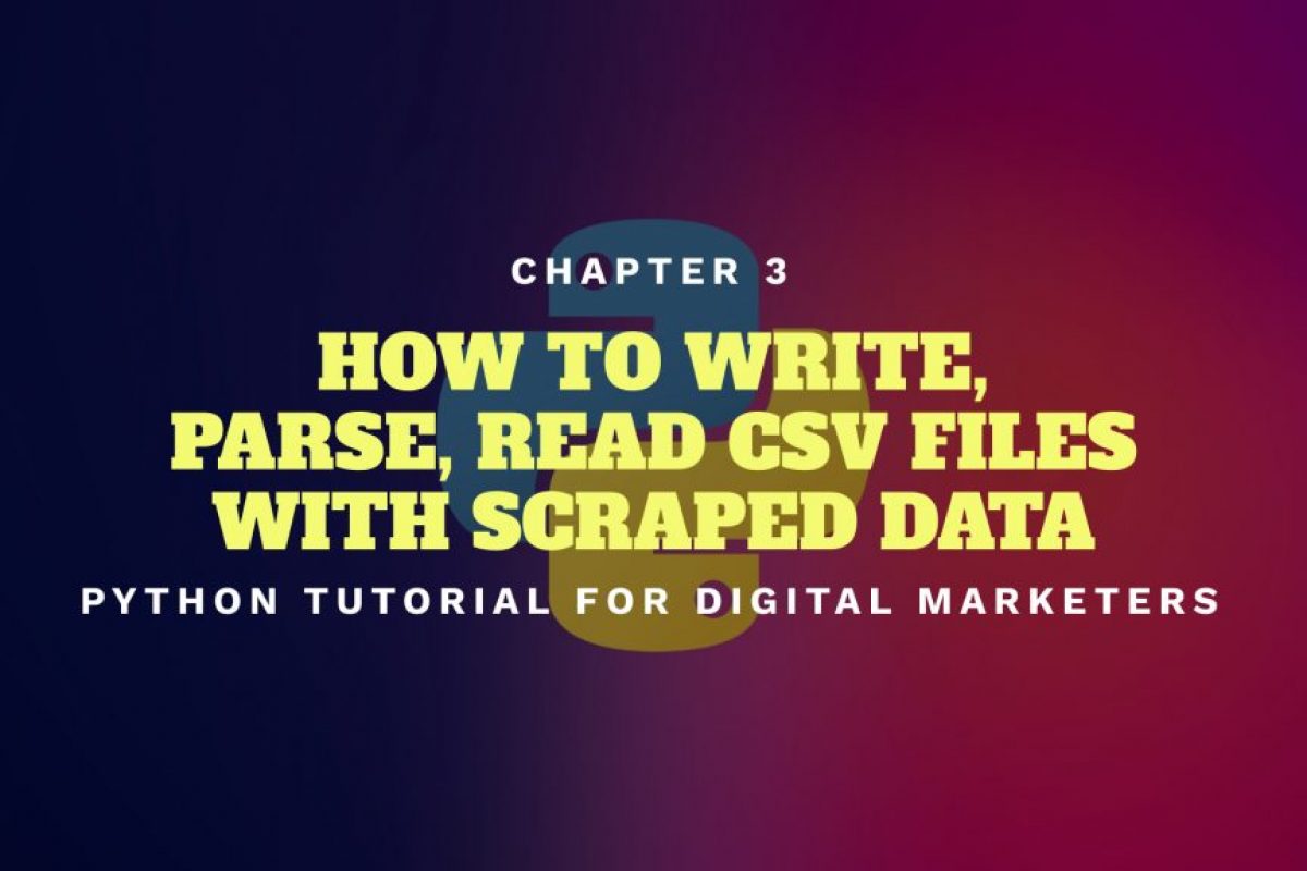 استخدم وحدة Python CSV للكتابة ، والتحليل ، وقراءة ، وتحديث ملفات CSV