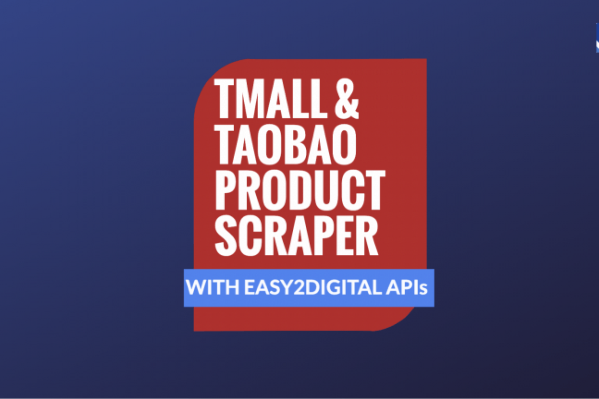 Raspador TMall & Taobao usando palavras -chave para armazenamento, dados do produto