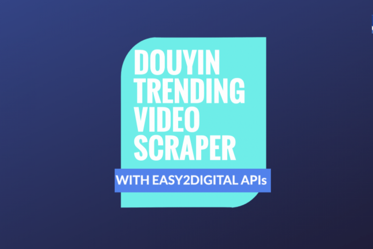 Construisez un Douyin Bot Stracing Tending Videos, China Kol Profiles
