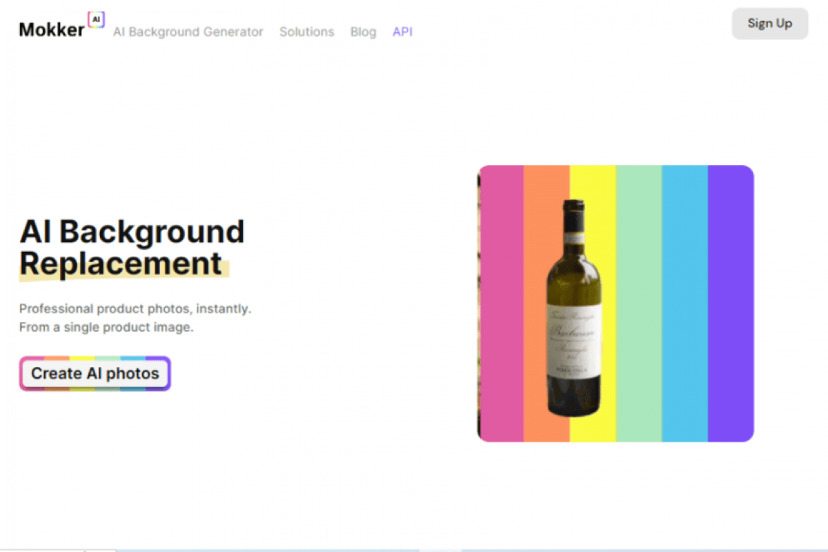 Révolutionner la création de contenu visuel avec l’image du produit Mokker AI