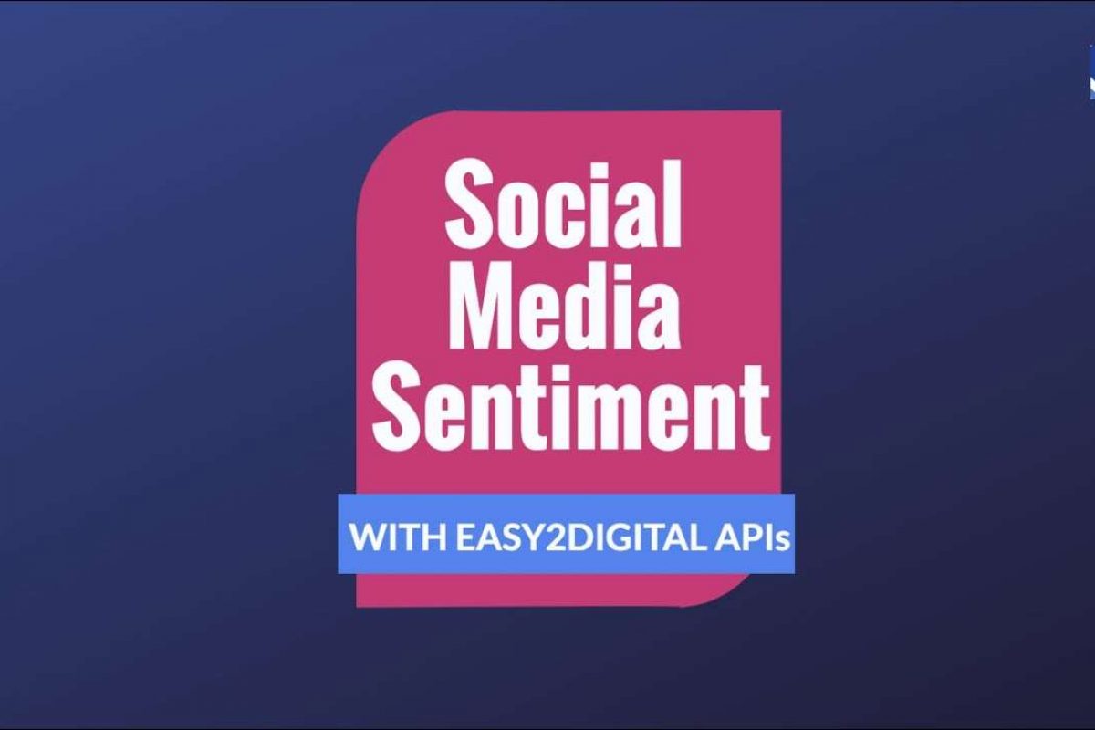 Mengikis sentimen media sosial menggunakan API Easy2Digital, Twitter