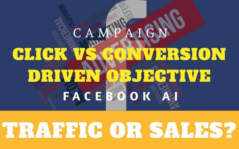 フェイスブック広告キャンペーン – 売上 vs クリック目的のキャンペーン目標戦略