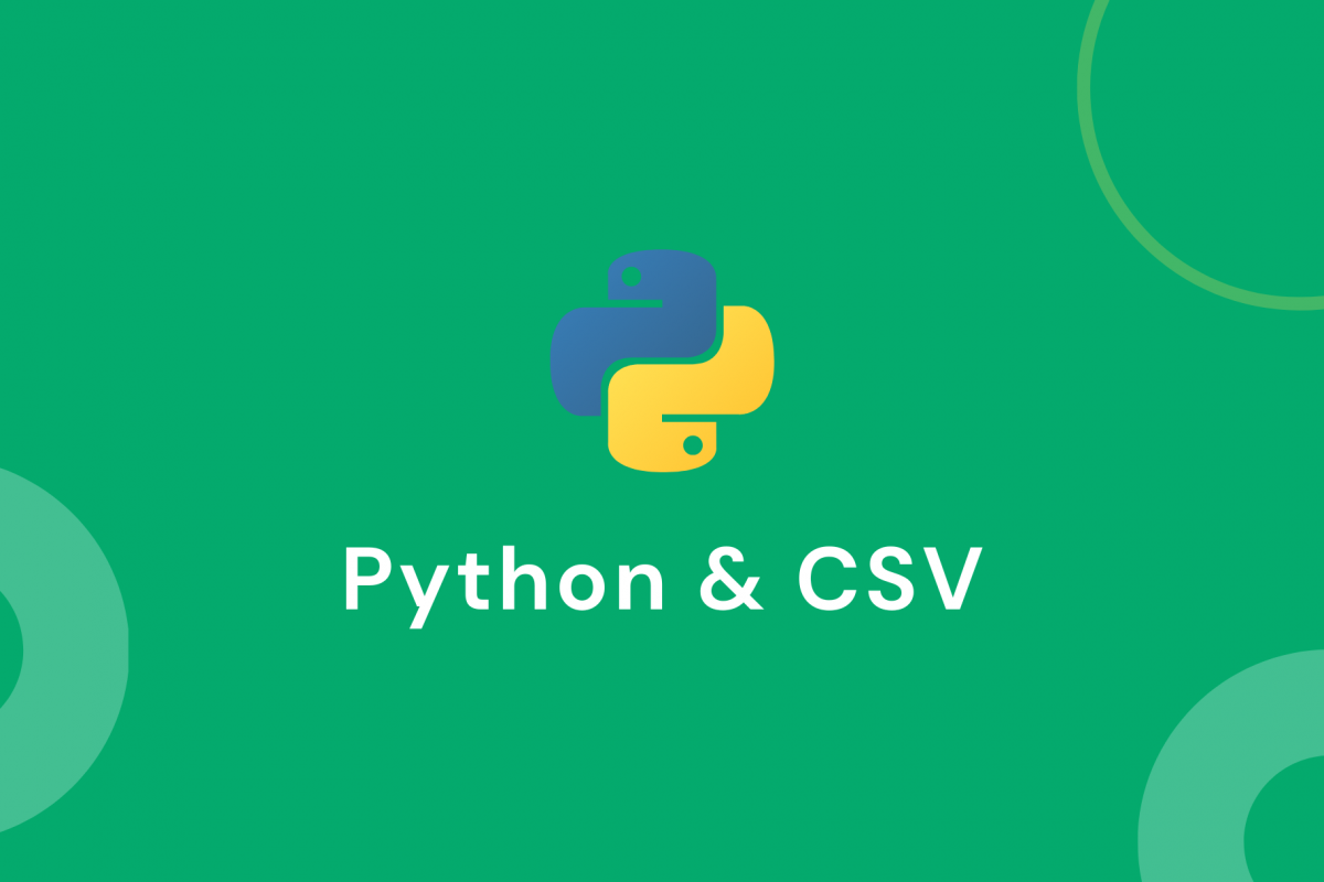Используйте модуль Python CSV для записи, разбора, чтения, обновления файлов CSV
