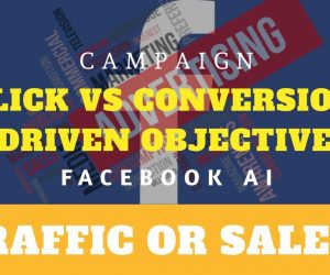 Facebook Advertising Campaign – Sales vs Clicks Driven Campaign Objective Strategy