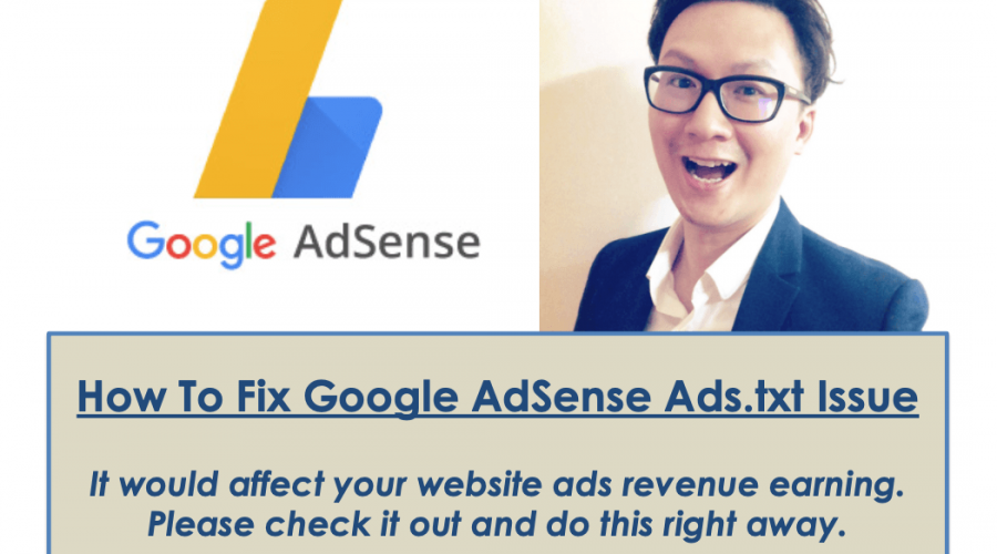 How To Fix Google Adsense Ad.txt Issue