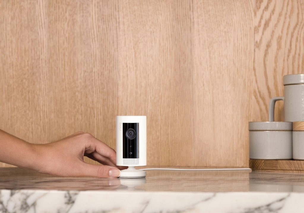 ring stick up camera indoor