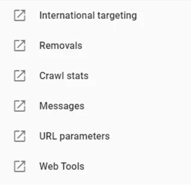 search console geo targeting
