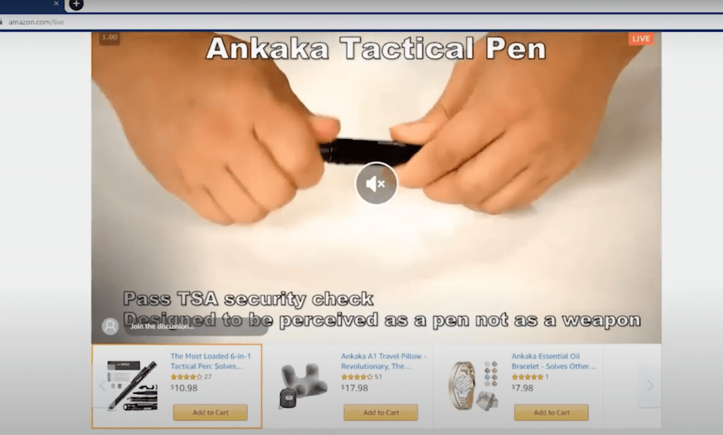 Amazon live
