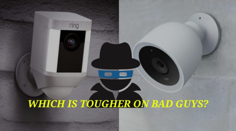 Which Is Tougher on Bad Guys? Nest Cam Outdoor vs Ring Spotlight Camera