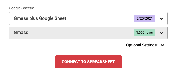 google sheets
