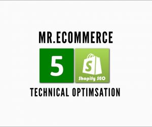 Shopify eCommerce SEO – 5 Unique Site Technical Optimization Tasks