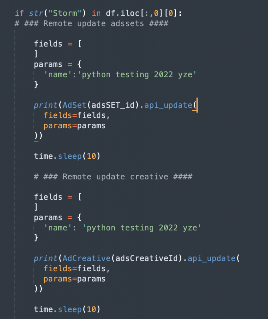 Meta-Anzeigen-API