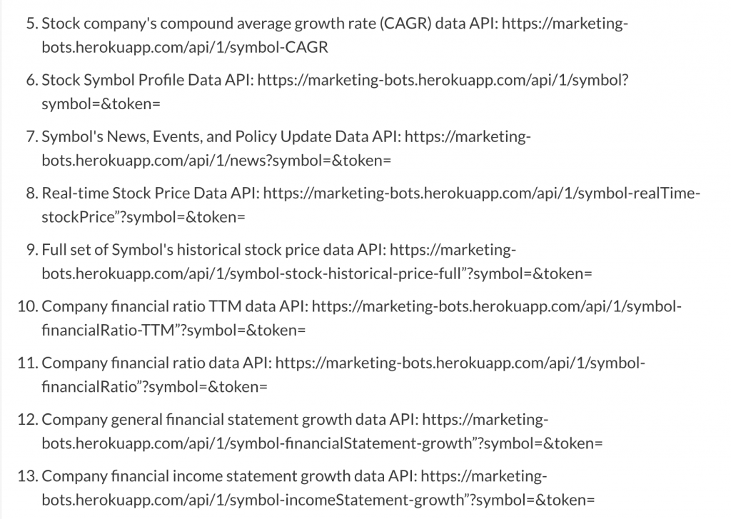 financial statement scraper