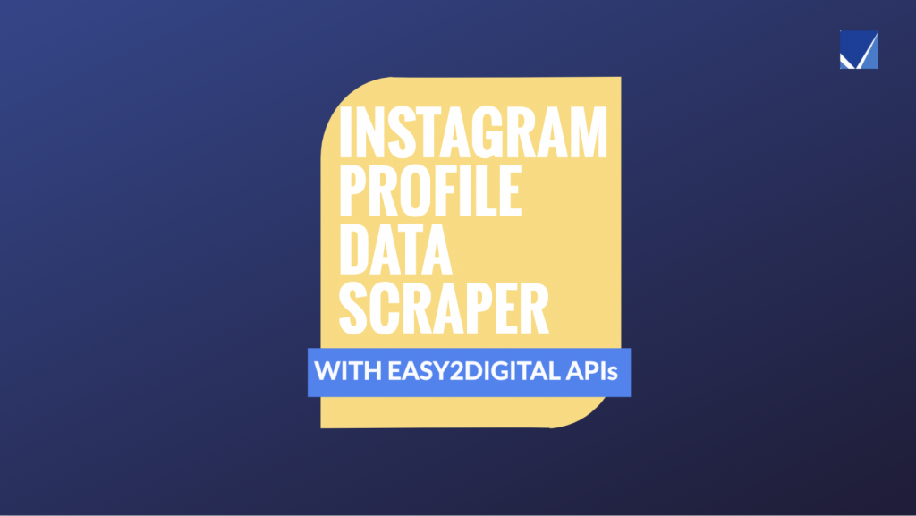 instagram profile data scraper