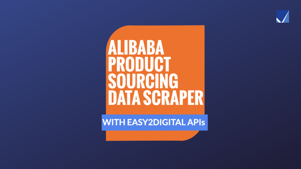 alibaba product sourcing scraper